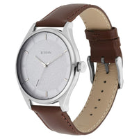 Titan Men's Classic Watch: Gradient Dial & Sleek Markings with Leather Strap-NS1802SL13 - Image 6