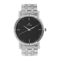 Titan Karishma Analog Black Dial Men's Watch -NM1639SM02 / NL1639SM02 - Image 1