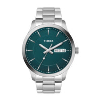 TIMEX Men Green Round Dial Analog Watch - TWEG20801 - Image 1